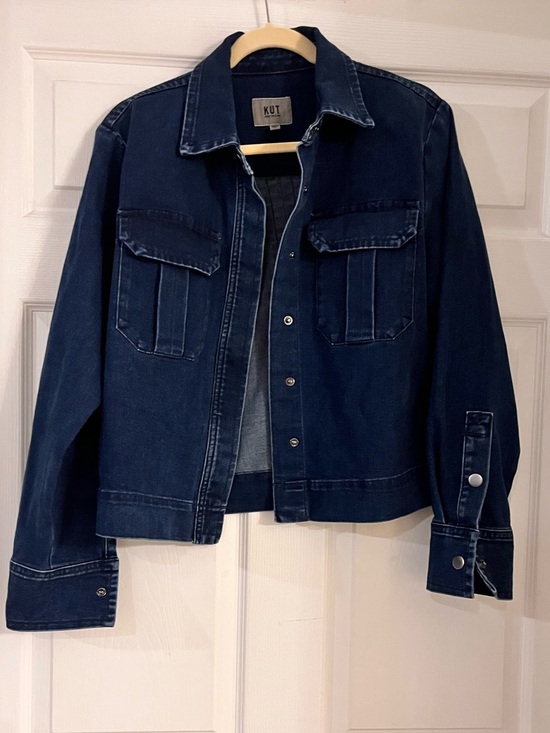 Kut from the Kloth Jackets & Blazers - Kut from‎ the Kloth Dark Indigo Denim Jacket